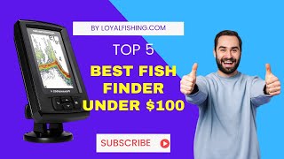 Best Fish Finders Under 100  Best Cheap Fish Finders 2023 [upl. by Oaoj]