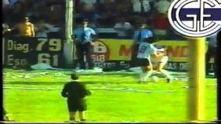 Gimnasia  Racing  Final Octogonal 1984  ASCENSO GIMNASIA [upl. by Gala]