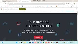 Zotero Part 1 [upl. by Moersch499]