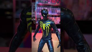 Black Spidey Suit shorts spiderman viral actionfigures [upl. by Giselle]