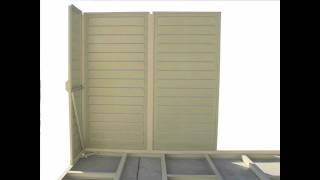 DuraMax 4x8 SideMate Vinyl Storage Shed Kit Video [upl. by Dex]