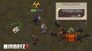 Mini dayz 2  Multiplayer raids [upl. by Favin]