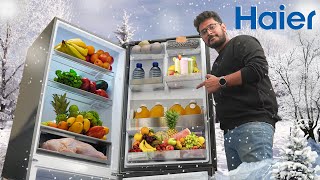 Haier Refrigerator Unboxing in ಕನ್ನಡ⚡445L Magic Convertible Refrigerator Kannada [upl. by Adnalra]