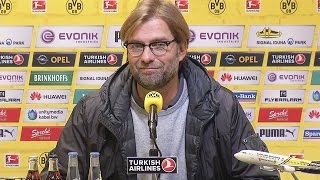 Pressekonferenz Jürgen Klopp vor dem Heimspiel gegen Mönchengladbach  BVB [upl. by Salhcin]