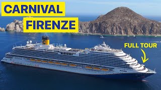 The Ultimate Carnival Firenze FULL Ship Tour [upl. by Weir47]