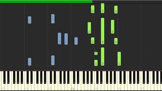 Elegia  Piano Tutorial Synthesia Intermediate [upl. by Onaicram982]