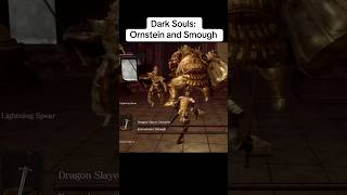 Ornstein and Smough are the most DIFFICULT Boss Fight in any Souls game Shorts darksouls gaming [upl. by Llenal876]