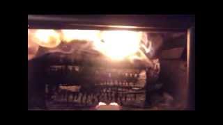 Nc13 Wood Stove Secondary Burn [upl. by Xever807]