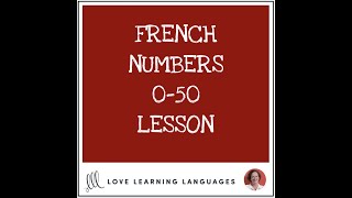 French Numbers 050 [upl. by Aissat]