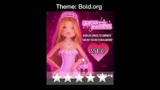 Roblox Dress to Impress NoEssay Fan Scholarship out now 👗 roblox dresstoimpress dti dress [upl. by Wickner115]