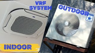 HV AV technician vrf system hardwork actechnician hvac airconditioning technology [upl. by Nonarb]