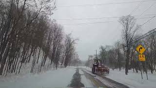 tempete hivernale et onde de tempête le 15 janvier 2024 à Quebec iled’orleans [upl. by Akenihs]