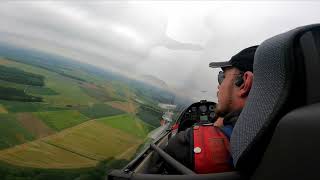 Kurze Platzrunde Flugplatz Pirmasens EDRP  DuoDiscus [upl. by Eidak]