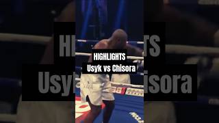 HIGHLIGHTS  Alexander Usyk vs Derek Chisora Heavyweight Showdown boxing usyk derekchisora [upl. by Esbenshade492]