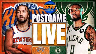 Knicks vs Bucks  Post Game Show EP 505 Highlights Analysis Live Callers  Underdog Fantasy [upl. by Nylarak]