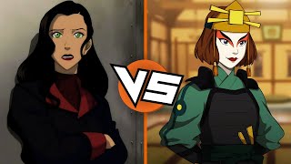 Asami vs Suki  Who Wins  Avatar [upl. by Efren560]