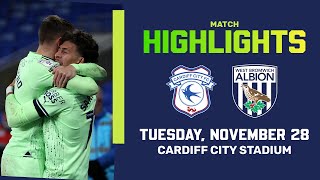 Jeremy Sarmiento stunner decides South Wales showdown  Cardiff City 01 Albion  MATCH HIGHLIGHTS [upl. by Nirrad]