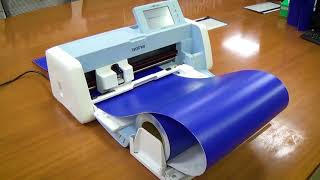 ScanNCut SDX1200  How to use the Roll Feeder Accessory [upl. by Sola48]