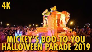 Mickeys BooToYou Halloween Parade 2019  Walt Disney World [upl. by Vezza]