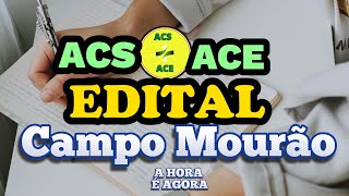 ACS e ACE  EDITAL EXPLICADO CAMPO MOURÃO  BAIXE APOSTILA E MAPAS MENTAIS [upl. by Agatha]