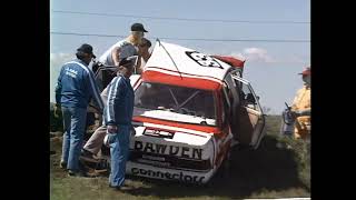 Mike Burgmann 1986 Bathurst 1000 AI Upscaled [upl. by Alidus114]