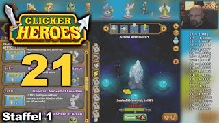 CLICKER HEROES  21  Mehr Ancients  Lets Play germandeutsch [upl. by Pylle]