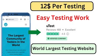 utestcom review  utest for beginners  make money online 2023  user testing work from home [upl. by Arodaeht]