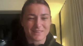 Katie Taylor Ends Speculation Of A Fight Against Claressa Shields [upl. by Ibok]