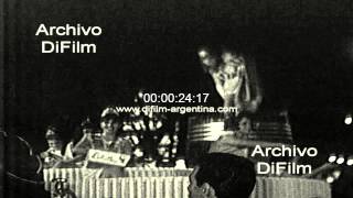 DiFilm  Cecilia Baumgartner es consagrada reina de la vendimia 1969 [upl. by Niaz]