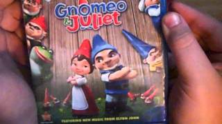 Gnomeo and Juliet Bluray Unboxing [upl. by Granniah63]