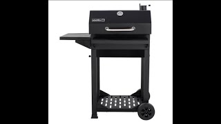 Home Depot NexGrill 175 in Barrel Charcoal Grill in Black quick set up [upl. by Ateekal]