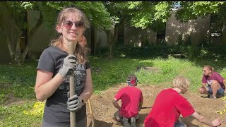 Boardman high school student grows rain garden at school [upl. by Yeleek]