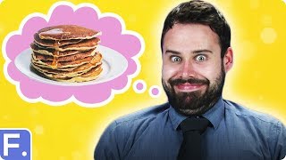 Irish People Taste Test American Breakfasts [upl. by Shannan]