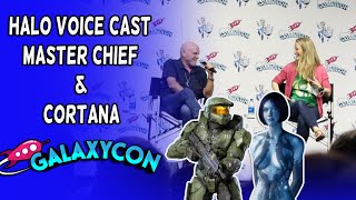 Voices of Halo Panel Master Chief amp Cortana  Galaxycon [upl. by Mackenzie]