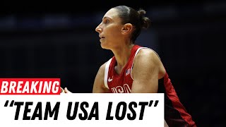 Team USA womens basketball faces unexpected defeat [upl. by Rebhun]