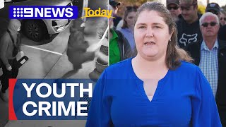 Queensland communitys youth crime fight  9 News Australia [upl. by Gnaht]