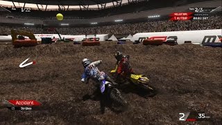 MXGP2  Ps4  Gameplay Romain Febvre  Diamond Stadium 2 [upl. by Anelad]