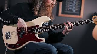 Vintage® V40 Coaster Series Bass Demonstration by Your Guitar Academy [upl. by Nosila214]