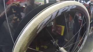 EUROBIKE 2016  Zipp 303 Carbon Clincher NSW Wheels [upl. by Oringas]