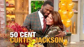 Rachael Goes Wild When Her Celeb Crush 50 Cent Surprises Her For 2000th Show  The Rachael Ray Show [upl. by Nyrahs419]