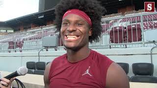 POST PRACTICE AUBURN WEEK Cheetah Samuel Omosigho [upl. by Yhtac]