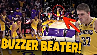 LAKERS PANALO KONTRA PELICANS BUZZER BEATER NI MATT RYAN ANG NAG SALBA [upl. by Ferriter]