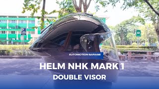 Review Helm NHK MARK 1 DOUBLE VISOR [upl. by Anelim]