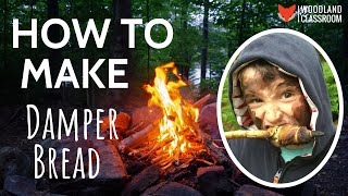 How To Make Damper Bread Campfire Cooking [upl. by Farah]