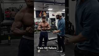 Train till failure youtube youtubeshorts [upl. by Ruzich]