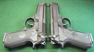 Beretta 92FS vs M9 [upl. by Ynahpets]