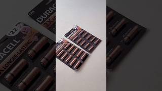 Duracell Alkaline AA Batteries  Duracell Alkaline AAA Batteries Pack of 10 unboxing [upl. by Nerin]