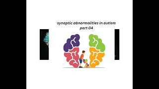 neural synapsis in autism part 04 [upl. by Rhyner]