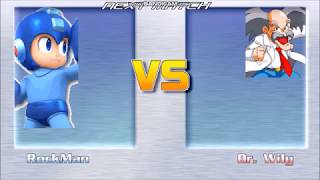 MUGEN 倒せDrワイリー ロックマン篇 Defeat Dr Wily [upl. by Orban]