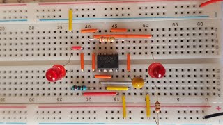 Alternating LEDs with a 555 Timer [upl. by Roose617]